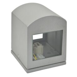 ΑΠΛΙΚΑ ΑΛΟΥΜΙΝΙΟΥ 2πλ.ΔΕΣΗΣ 1ΧG9 90X113 ΓΚΡΙ IP54 – 1-U010641