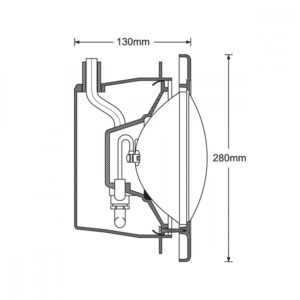 ΦΩΤΙΣΤΙΚΟ ΠΙΣΙΝΑΣ LED SMD ΛΕΥΚΟ/18W-12V – 1-U010771