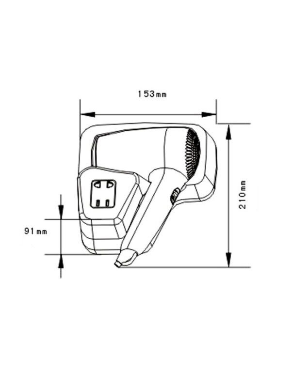 ΣΤΕΓ.ΜΑΛΛΙΩΝ 1200W(PICCOLO)+ΠΡΙΖΑ – 1-U010832