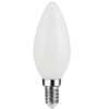 ΛΑΜΠΑ LED CROSS FILAMENT ΓΑΛΑΚΤΕΡΗ C35 6W E14 2700K 220-240V 660lm 360° DIMMABLE UNIVRSE – 1-U012317