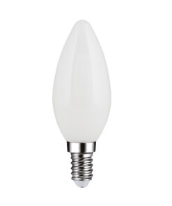 ΛΑΜΠΑ LED CROSS FILAMENT ΓΑΛΑΚΤΕΡΗ C35 6W E14 2700K 220-240V 660lm 360° DIMMABLE UNIVRSE – 1-U012317