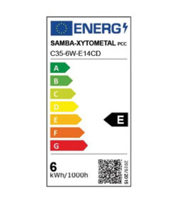 ΛΑΜΠΑ LED CROSS FILAMENT ΔΙΑΦΑΝΗ C35 6W Ε14 2700K 220-240V 660lm/E 360° DIMMABLE UNIVERSE – 1-U012713