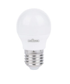 ΛΑΜΠΑ LED SMD ΣΦΑΙΡΑΚΙ G45 9W E27 3000K 220-240V 806lm/F UNIVERSE – 1-U013659