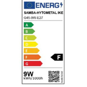 ΛΑΜΠΑ LED SMD ΣΦΑΙΡΑΚΙ G45 9W E27 4000K 220-240V 806lm/F UNIVERSE – 1-U013666