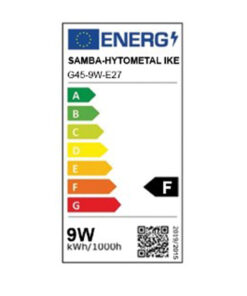 ΛΑΜΠΑ LED SMD ΣΦΑΙΡΑΚΙ G45 9W E27 6500K 220-240V 806lm/F UNIVERSE – 1-U013673