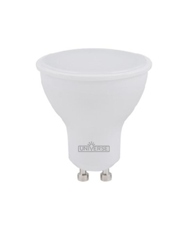 ΛΑΜΠΑ LED SMD MR16 GU10 9W 3000K 220-240V 100° 806lm/F UNIVERSE – 1-U013864