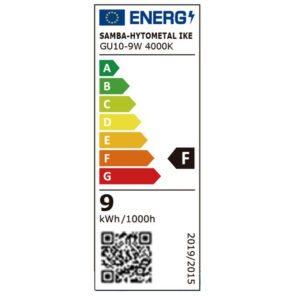 ΛΑΜΠΑ LED SMD MR16 GU10 9W 4000K 220-240V 100° 806lm/F UNIVERSE – 1-U013871