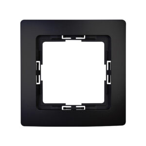 HK05 – cover frame 1-fold – colour: mattblack – 1-K308450004