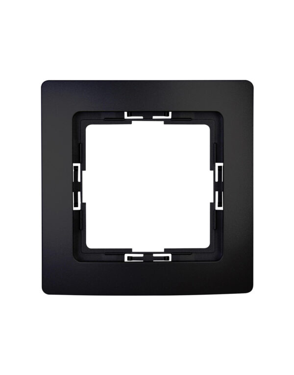 HK05 – cover frame 1-fold – colour: mattblack – 1-K308450004