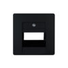 HK05 – cover plate for UAE – colour: mattblack – 1-K326150007