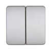 HK02 ΠΛΗΚΤΡΟ ΔΙΠΛΟ STEEL – 1-K331420007