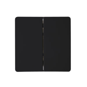 Double rockerpad in the design HK05 and the color matt black for series switches, changeover / changeover switches, double pushb – 1-K334450001