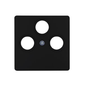 HK05 – antenna cover plate for antenna socket TV/RF/SAT – colour: mattblack – 1-K335050000