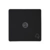Rockerpad with lens in design HK05 and the color matt black with symbol “bell” for switch, universal switch, cross switch, contr – 1-K339550009