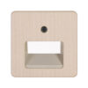 HK02 ΠΛΑΚΙΔΙΟ ΔΙΠΛΟ RJ11/RJ45 ΞΥΛΙΝΟ ΣΦΕΝΤΑΜΙ (MAPLE) – 1-K349539001