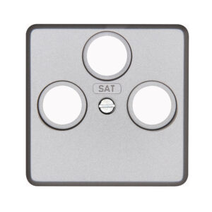 HK02 ΠΛΑΚΙΔΙΟ TV/FM/SAT STEEL – 1-K357820009