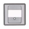 HK02 ΠΛΑΚΙΔΙΟ ΔΙΠΛΟ (ΤΑΕ) USB STEEL – 1-K358120009