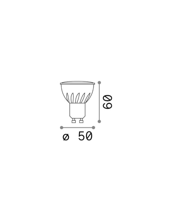 GU10 07W 620Lm 3000K CRI90 – 1-ID101378