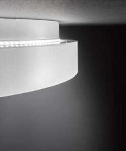 Πλαφονιέρα led “Shay” 37w 3600lm Ø59cm Λευκή – 11219