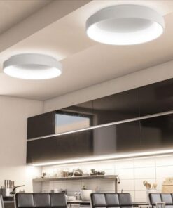 Πλαφονιέρα led “Shay” 37w 3600lm Ø59cm Λευκή – 11219