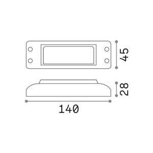 STRIP LED DRIVER ON-OFF 030W 24Vdc – 1-ID124070
