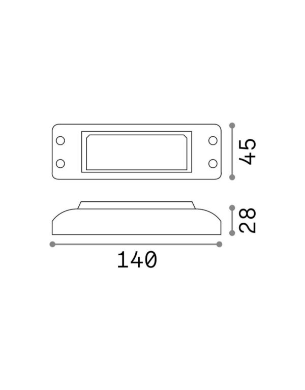 STRIP LED DRIVER ON-OFF 030W 24Vdc – 1-ID124070