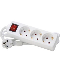 ΠΟΛΥΠΡΙΖΟ 3 ΘΕΣΕΩΝ ΜΕ ΚΑΛ. & ΔΙΑΚ. 1.4Μ ΛΕΥΚΟ KOPP – 1-K129713007