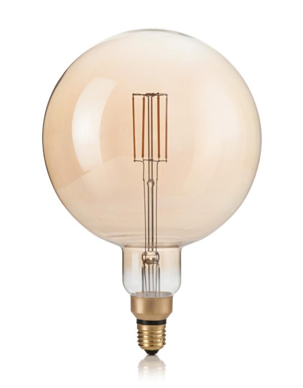 E27 GLOBO D195 04W 2200K CRI80 AMBRA – 1-ID130187