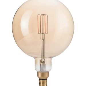 E27 GLOBO D195 04W 2200K CRI80 AMBRA – 1-ID130187