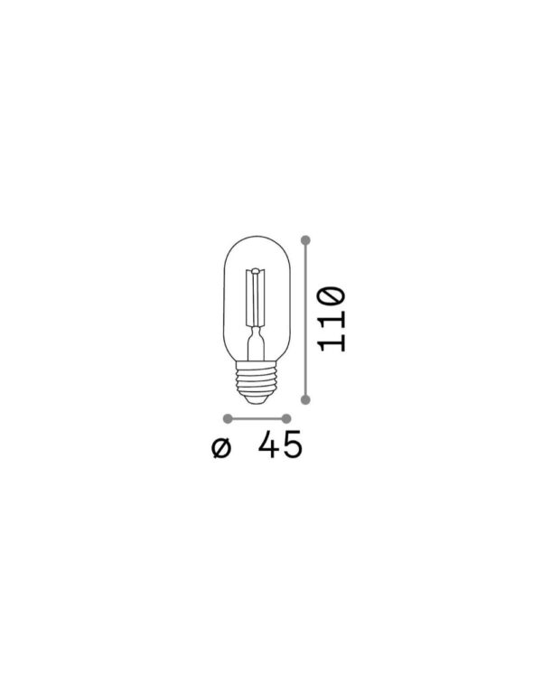 E27 BOMB 4W 2200K CRI80 AMBRA – 1-ID151700