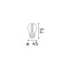 E27 SFERA 4W 2200K CRI80 AMBRA – 1-ID151861