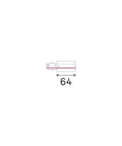 LINK 3-PHASE T.LESS MAIN CONN END RIGHT ON-OFF WH – 1-ID169590