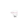 LINK 3-PHASE TRIM MAIN CONN END RIGHT ON-OFF WH – 1-ID188058