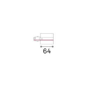 LINK 3-PHASE TRIM MAIN CONN END RIGHT ON-OFF WH – 1-ID188058