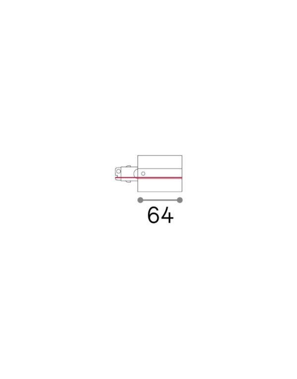 LINK 3-PHASE TRIM MAIN CONN END RIGHT ON-OFF WH – 1-ID188058