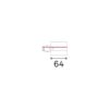 LINK 3-PHASE TRIM MAIN CONN END LEFT ON-OFF BK – 1-ID188089