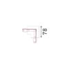 LINK 3-PHASE TRIM L-CONNECTOR LEFT ON-OFF WH – 1-ID188119
