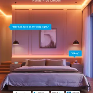 Wi-Fi Smart Σετ Ταινίας LED COB RGBIC 5m  H61E5 Govee 1.SH.01.G059