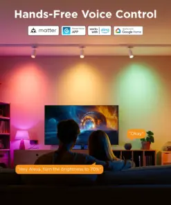 RGBWW Smart Wi-Fi LED Λάμπα Κερί Ε14 (2 pack) B600C Govee 1.SH.01.G072