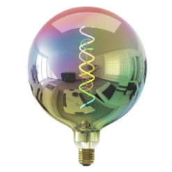 Calex KALMAR LED Color Special single spiral filament 220-240V 4W E27, Metallic Opal 2000K dimmable – 2-CX426194
