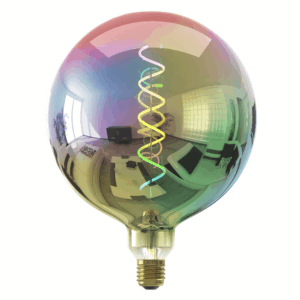 Calex KALMAR LED Color Special single spiral filament 220-240V 4W E27, Metallic Opal 2000K dimmable – 2-CX426194