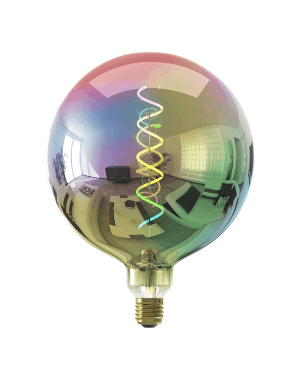 Calex KALMAR LED Color Special single spiral filament 220-240V 4W E27, Metallic Opal 2000K dimmable – 2-CX426194