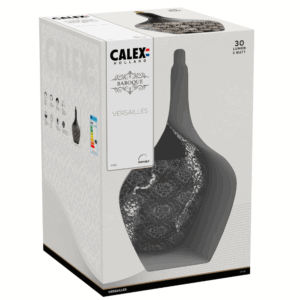 Calex VERSAILLES Noir Baroque LED lamp 220-240V 5W E27, 30lm 1800K dimmable – 2-CX426320