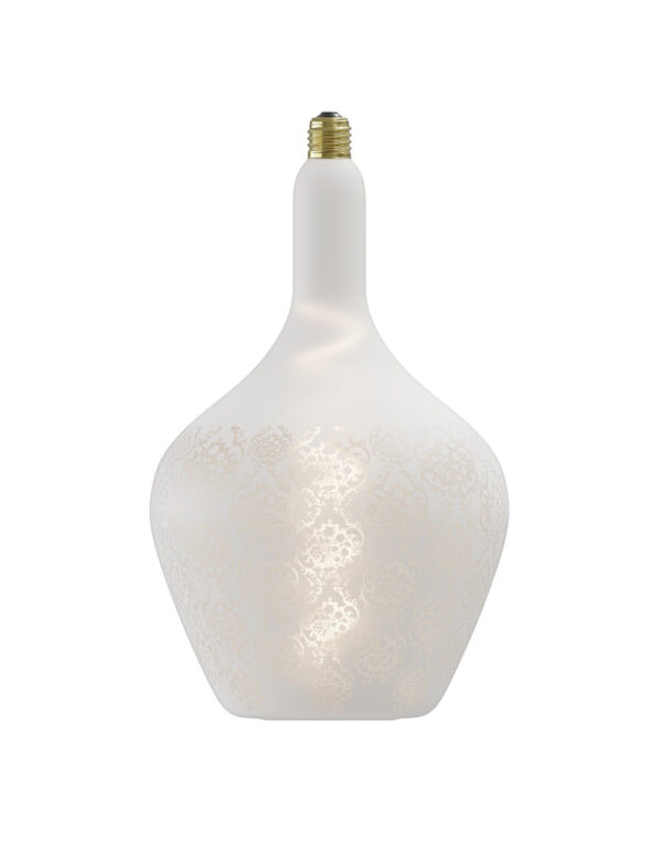 Calex VERSAILLES Blanc Baroque LED lamp 220-240V 5W E27, 30lm 1800K dimmable – 2-CX426322