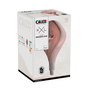 ΛΑΜΠΑ LED FILAMENT XXL ROSE ORGANIC 6W E27 2200K 220-240V 90lm 360° DIMMABLE CALEX – 2-CX426400