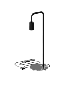 ΕΠΙΤΡΑΠΕΖΙΟ ΦΩΤΙΣΤΙΚΟ ΜΑΥΡΟ ΜΑΤ U-Line H53cm Ε27 MAX 60W ΜΕ ΚΑΛΩΔΙΟ KAI ΔΙΑΚΟΠΤΗ CALEX – 2-CX941100