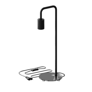 ΕΠΙΤΡΑΠΕΖΙΟ ΦΩΤΙΣΤΙΚΟ ΜΑΥΡΟ ΜΑΤ U-Line H53cm Ε27 MAX 60W ΜΕ ΚΑΛΩΔΙΟ KAI ΔΙΑΚΟΠΤΗ CALEX – 2-CX941100