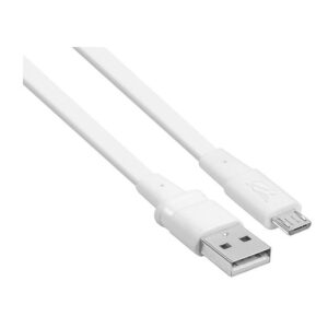 RIVACASE PS6000 WT12 Micro USB cable 1,2m ΛΕΥΚΟ – 2-DVPS6000WT12