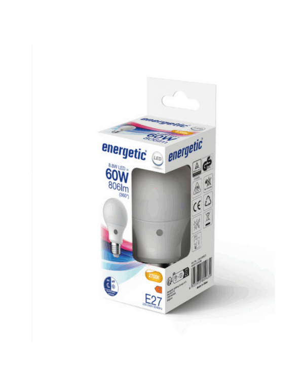 E27 | A60 Light Sensor | 2700 Kelvin | 806 Lumen – 1-NR5161009021
