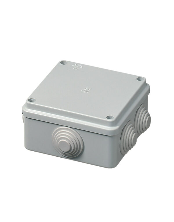 ΚΟΥΤΙ ΠΛΑΣΤ. ΙΡ55 100Χ100Χ50+7 ΣΤΥΠ – 2-EC400C4